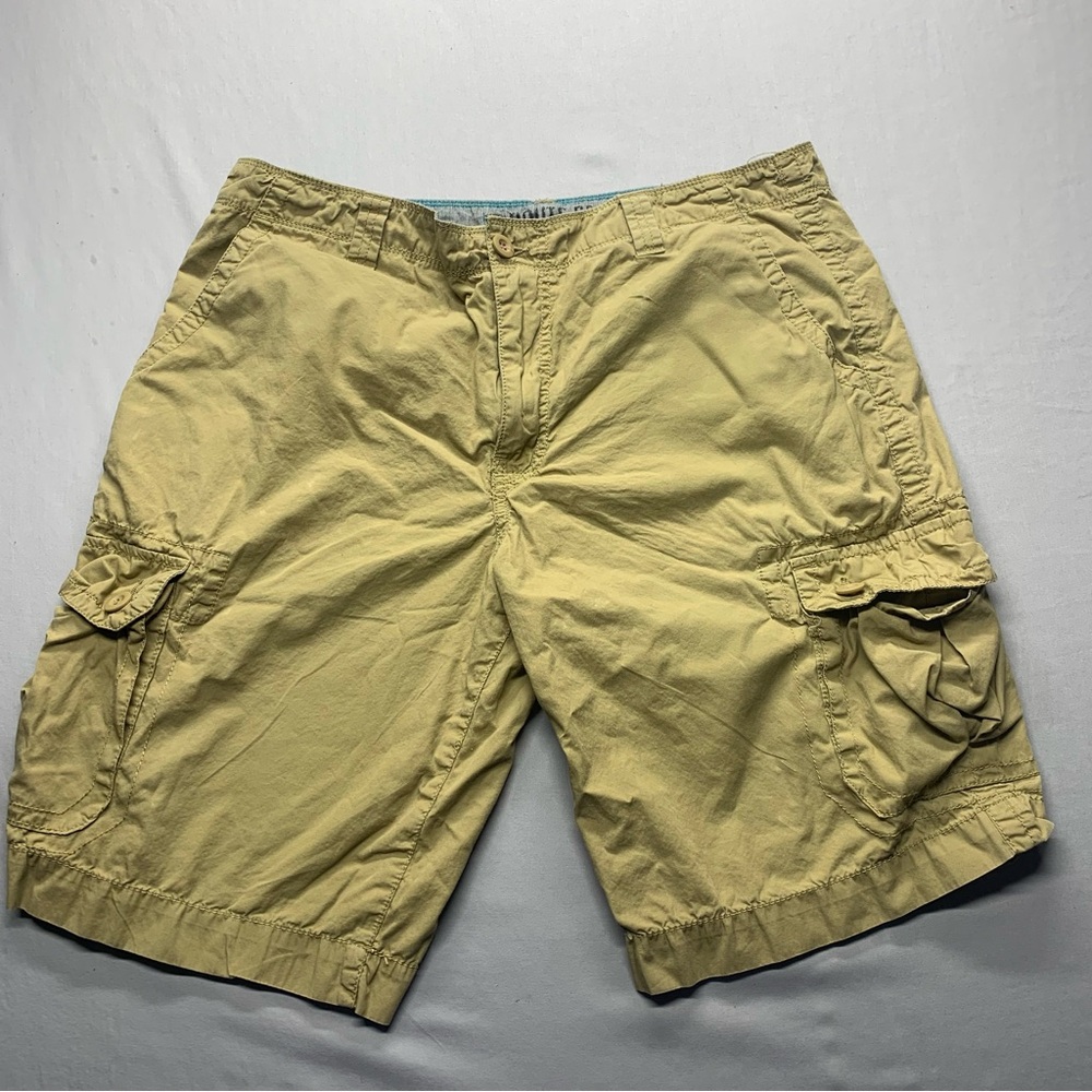 Route 66 Men's Khaki Cargo Shorts
